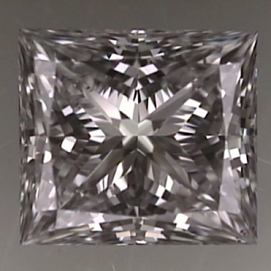 Princess Cut Diamond 0.77ct - D VS2