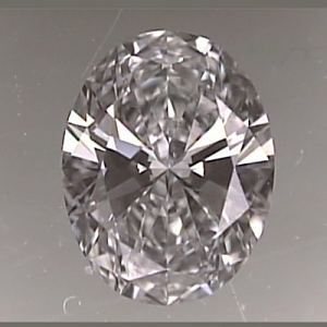 Oval Shape Diamond 0.40ct - D IF