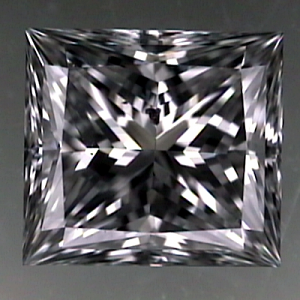 Princess Cut Diamond 0.51ct - E SI2