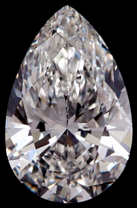 Pear Shape Diamond 0.87ct - I VS2