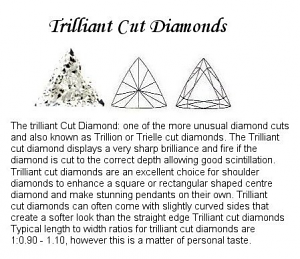 Trilliant Cut Diamond Pairs 0.39ctw - E/F VS 