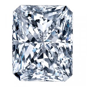Radiant Cut Diamond 0.35ct - I VS1