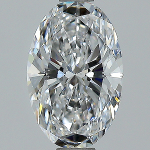 Oval Shape Diamond 1.01ct - D SI1