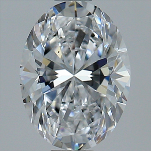Oval Shape Diamond 1.00ct - D VS2
