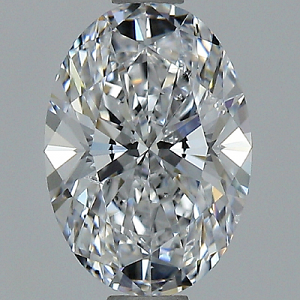 Oval Shape Diamond 1.01ct - D SI1 