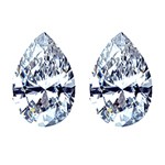 Pear Shape Diamond Pairs 0.60ctw - F/G VS  