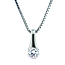Round Diamond Pendant 0.30 carats - H SI1