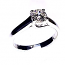 'Trellis' Diamond Engagement Ring - Round 0.57ct - H SI2