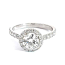 'Halo' Diamond Engagement Ring - 1.35cts 