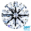 Round Brilliant Cut Diamond 0.66ct - F VVS1