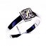 'Bezel' Diamond Engagement Ring - Princess 0.57ct - H SI1