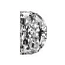 Half Moon Shape Diamond 0.78ct - F SI2