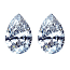 Pear Shape Diamond Pairs 0.15ct - G VS