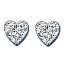 Heart Shape Diamond Pair 0.16ct - COLLECTION VS