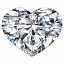 Heart Shape Diamond 1.05ct - H SI2