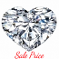 Heart Shape Diamond 0.73ct - E VS2