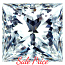 Princess Cut Diamond 0.54ct - G SI1