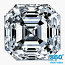 Asscher Cut Diamond 3.01ct - F SI1