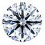 Round Brilliant Cut Diamond 0.14ct - F SI1