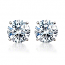 Diamond Stud Earrings - 0.48 carats total G SI