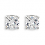 Cushion Diamond Earrings 1.80 carats total F SI – GIA Certified  
