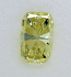 Radiant Cut Diamond 0.53ct - U VS2