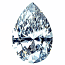 Pear Shape Diamond 2.40ct - G VS2