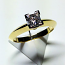 'Delia' Diamond Engagement Ring - Princess 0.50ct E VVS2