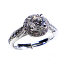 'Halo' Engagement Ring - Round Diamond
