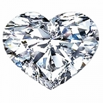 Heart Shape Diamond 0.70ct - F VVS1