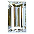 Baguette Cut Diamond 0.25ct - F VVS2