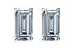 Baguette Diamond Pairs 0.39ct - E/F VS