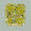 Radiant Cut Diamond 0.40ct - Light Fancy Yellow