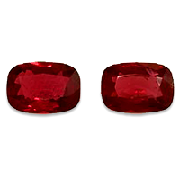 Natural Vibrant Red Spinels - 1.67cts