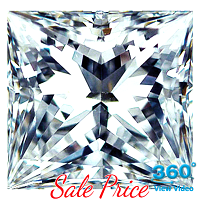 Princess Cut Diamond 1.15ct - G VVS2