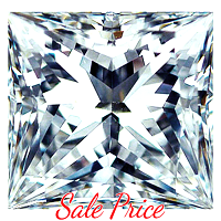 Princess Cut Diamond 0.70ct - F VS1