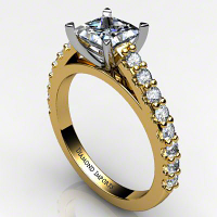 Princess Cut Diamond Ring 