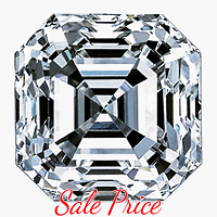 Asscher Cut Diamond 0.91ct - E VS1