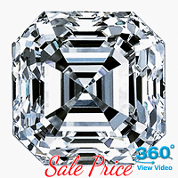 Square Emerald Cut Diamond 1.18ct - G VS1