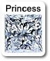 Certified Princess Cut Diamonds